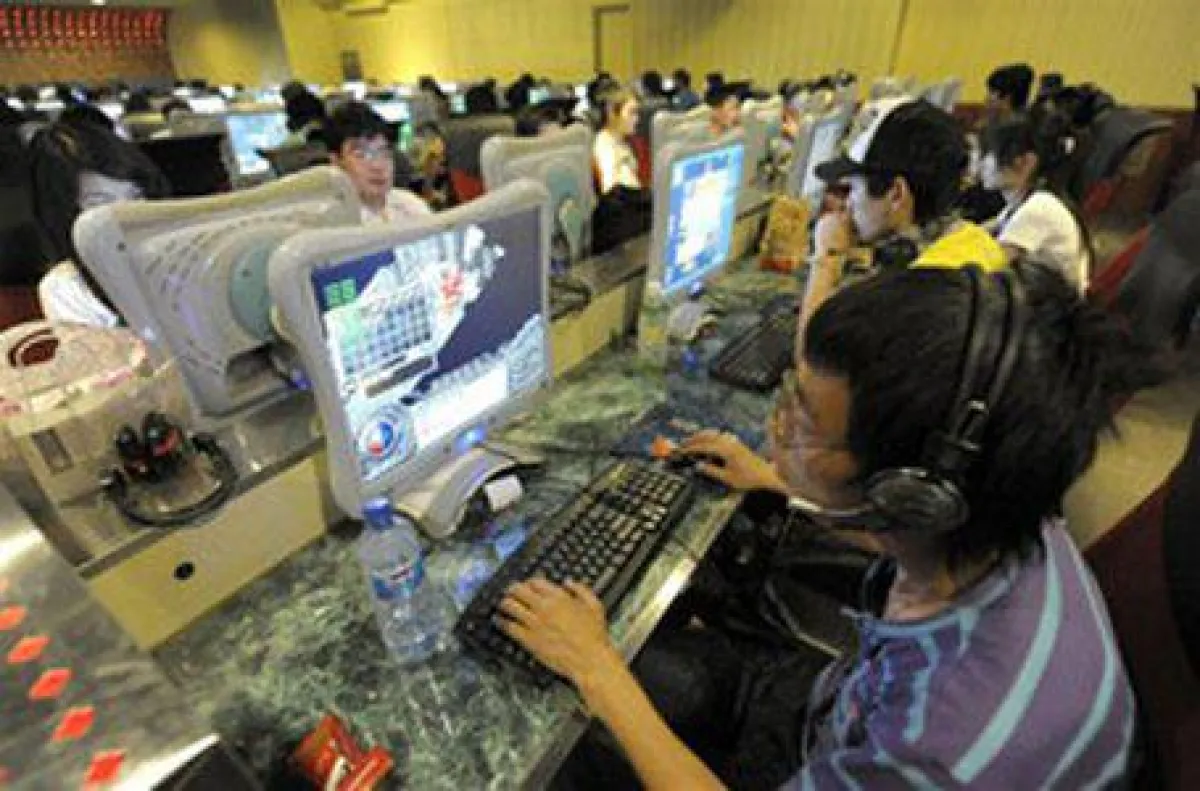 Internet-Cafe in China