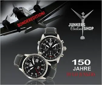 Bild: Sonderedition Junkers Uhren - 150 Jahre Hugo Junkers