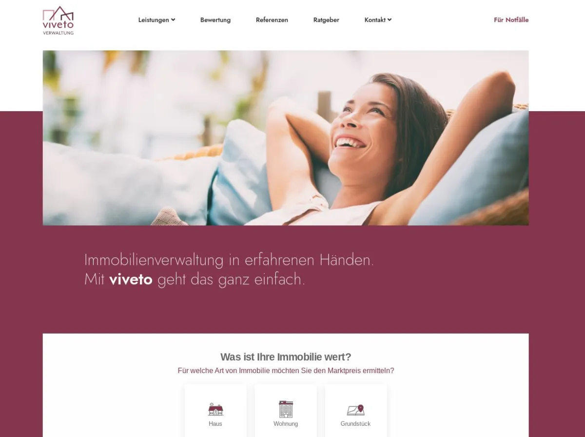 viveto VERWALTUNG: Mietverwaltung, Sondereigentumsverwaltung und WEG-Verwaltung in Chemnitz
