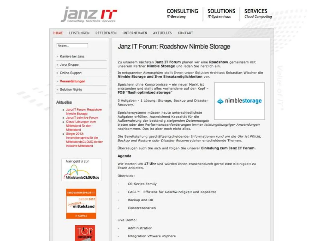 Janz IT AG