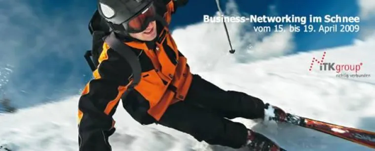 Bild: itk group GmbH lädt zum Business-Networking im Schnee ein