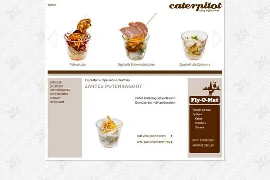 Bild: Caterpilot.de jetzt mit schmackhafter Produktvisualisierung und komfortabler Anfragefunktion