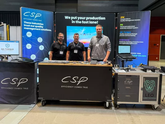 Bild: CSP überzeugt auf der Schraubtec Bochum mit innovativen Qualitätssicherungslösungen