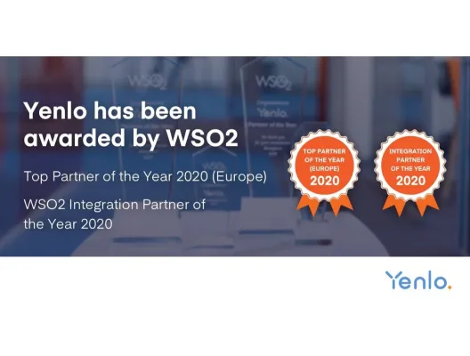 Bild: Yenlo zum "WSO2 Top Partner of the Year" gewählt - zum dritten Mal in Folge (Europa)