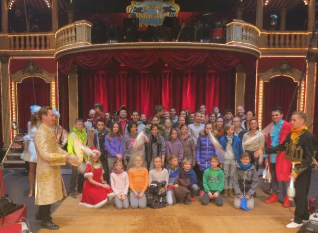 Bild: Einblick für den Nachwuchs von Roncalli: Gas geben, um zu bestehen!