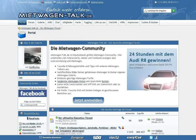 Bild: Mietwagen-Talk.de macht es möglich - 525 PS live erleben