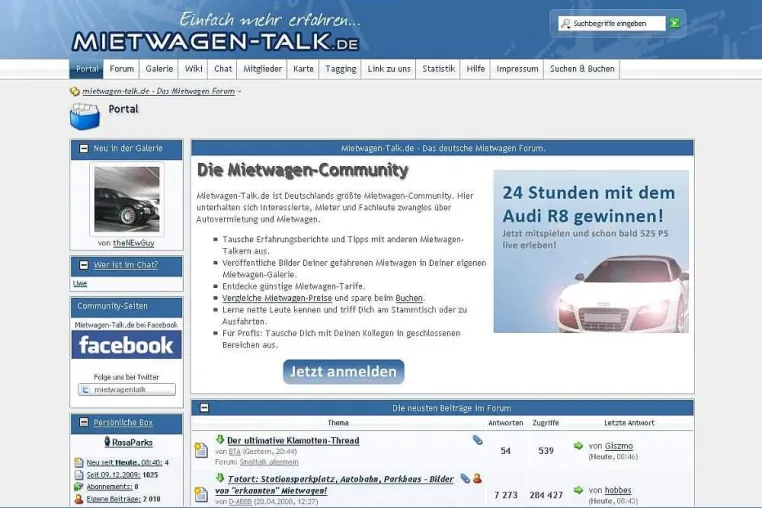 Bild: Mietwagen-Talk.de macht es möglich - 525 PS live erleben