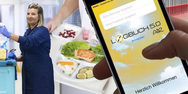 Bild: Neue Ära der Transportlogistik - LOGBUCH im LKH Graz