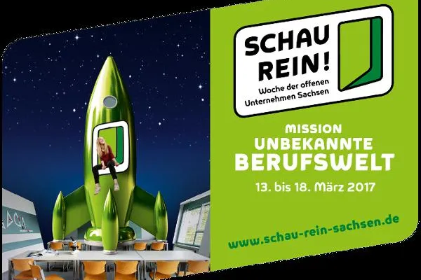 „Schau rein!“ in Dresdner Unternehmen! Bild: „Schau rein!“ in Dresdner Unternehmen!