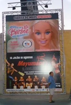 Bild: Weltgrößte Barbie-Ausstellung an der Algarve/Portugal