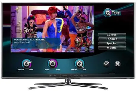 Bild: Neue Partnerschaft zwischen QTom und Samsung