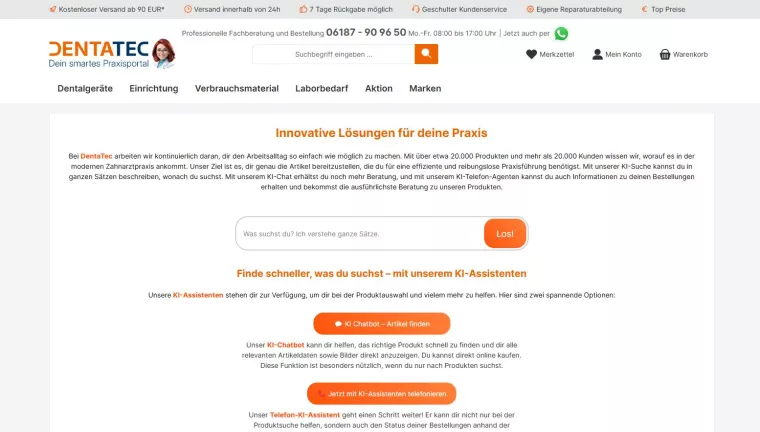 Bild: DentaTec setzt mit neuer Plattform auf Innovation und Wachstum 