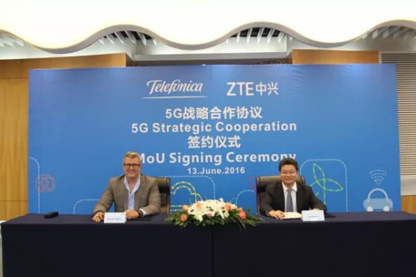 Bild: ZTE kooperiert bei 5G mit dem spanischen Telekomkonzern Telefónica S. A