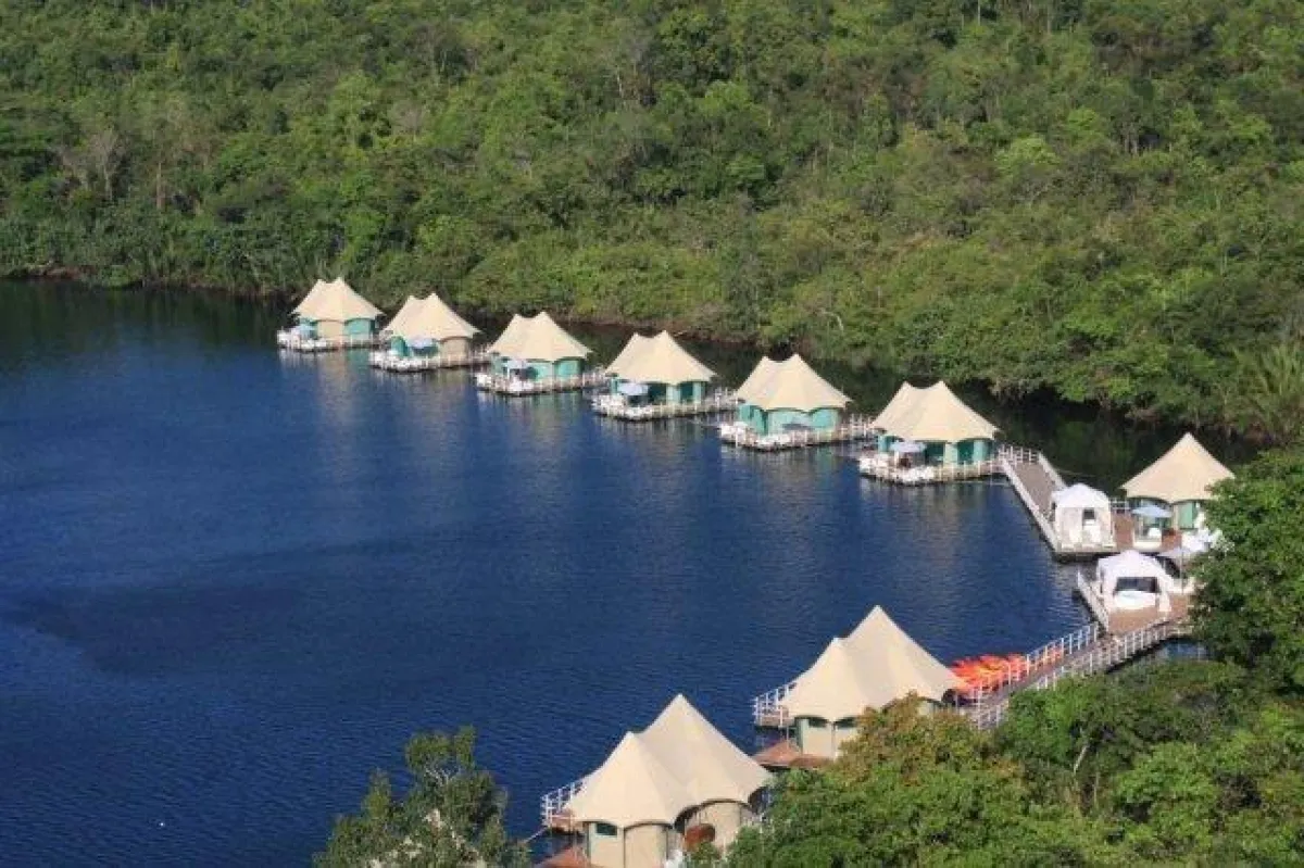 Ökotourismus in Kambodscha, z. B. mit der 4 Rivers Floating Eco Lodge