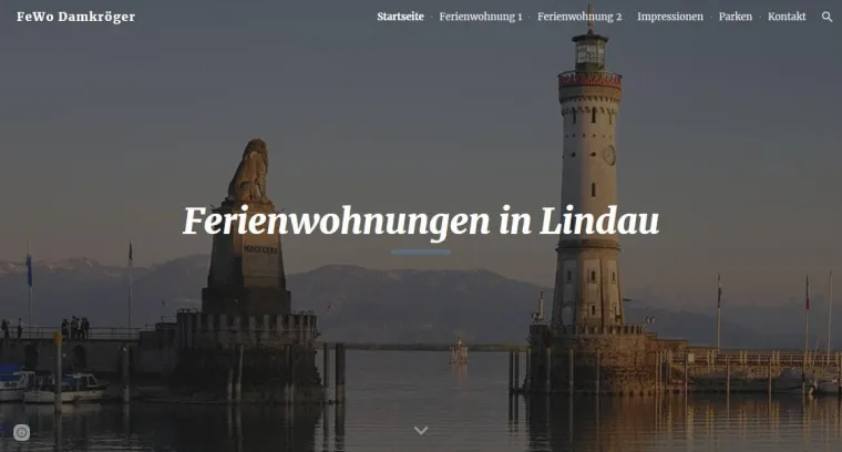 Bild: Neue Website ferienwohnungen-in-lindau.de ist online gegangen