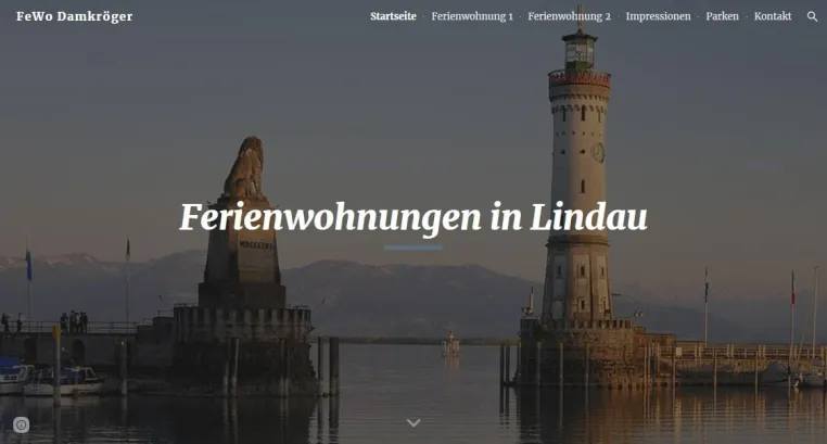 Neue Website ferienwohnungen-in-lindau.de ist online gegangen Bild: Neue Website ferienwohnungen-in-lindau.de ist online gegangen