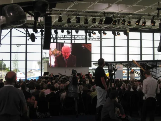 Bild: Eröffnung Dornier Museum, Friedrichshafen - ict Eventtechnik für Überflieger