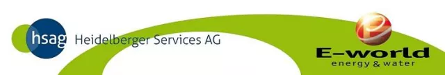 Bild: hsag Heidelberger Services AG auf der E-world 2015 in Essen