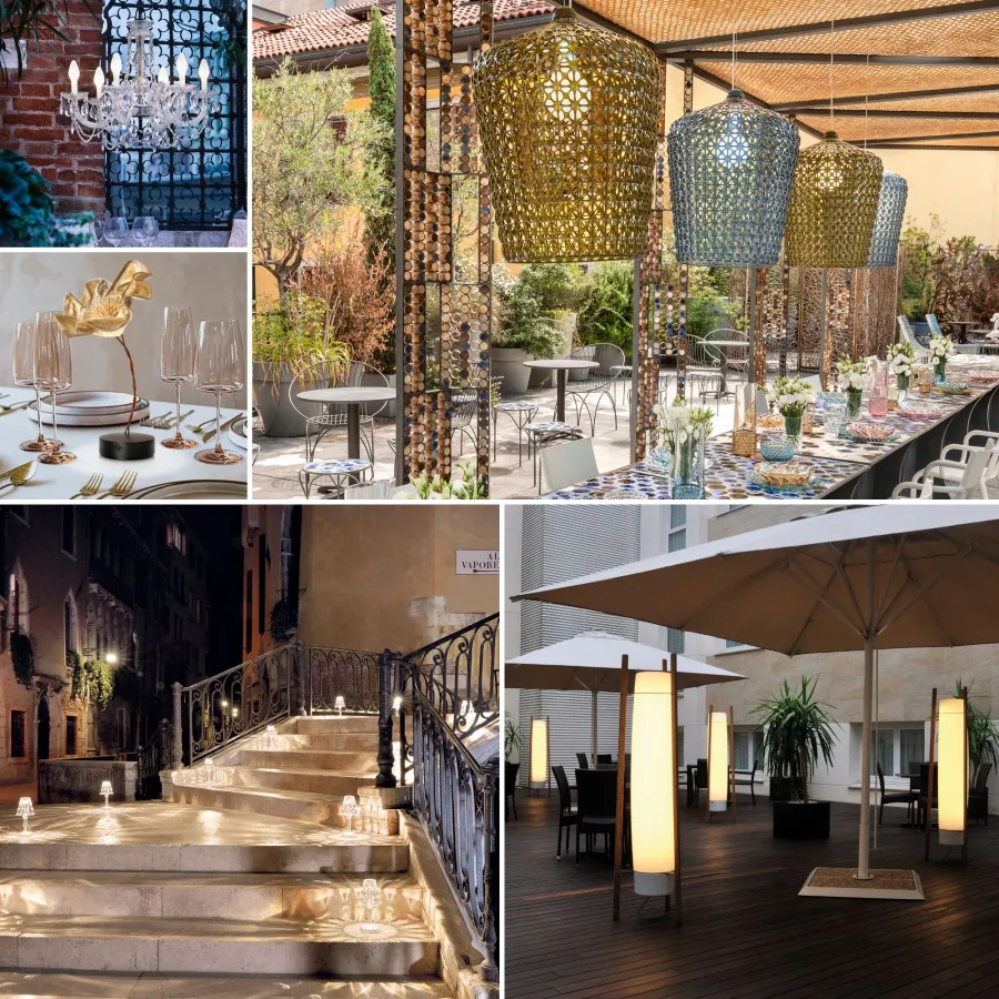 Lichtideen von der Gartenhochzeit bis zur festlichen Tafel  (© Lampenwelt.de)