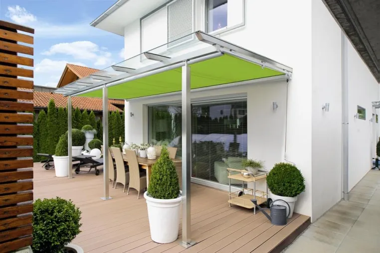 Terrassenüberdachungen aus Glas Bild: Terrassenüberdachungen aus Glas