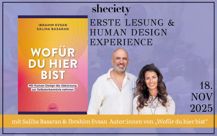 Lesung & Human Design Experience in der Maison sheciety Bild: Lesung & Human Design Experience in der Maison sheciety