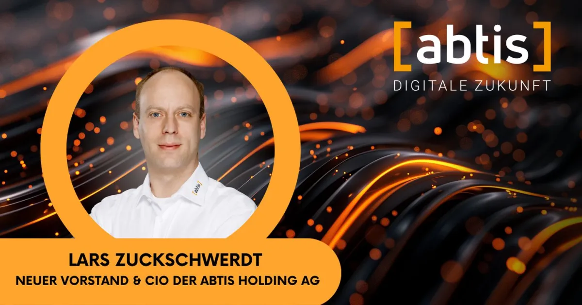 Vorstandswechsel bei der abtis Holding AG: Lars Zuckschwerdt wird neuer Vorstand (© abtis Holding AG)