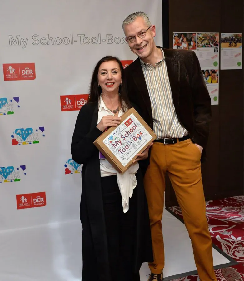 Die MySchool-Tool-Box stand im Mittelpunkt des Abends