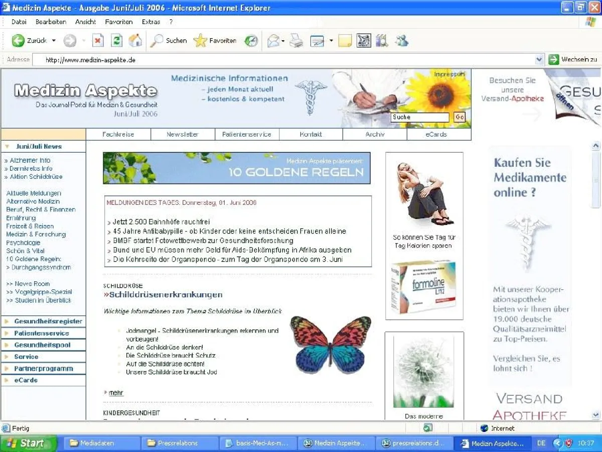 Die neue Ausgabe von MEDIZIN ASPEKTE ist online