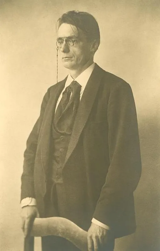 Rudolf Steiner um 1900 - als Lehrer an der Arbeiterbildungsschule