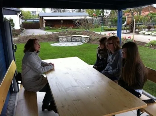 Bild: Girlsday: Drei Mädchen mit dem Wunsch Landschaftsarchitektur zu studieren...