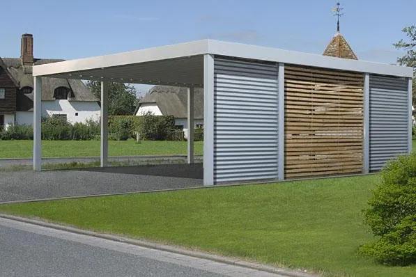 Schön und praktisch – der Designo-Carport Bild: Schön und praktisch – der Designo-Carport