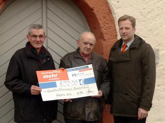 Bild: 800,00 € für die Erstellung der Dorfchronik