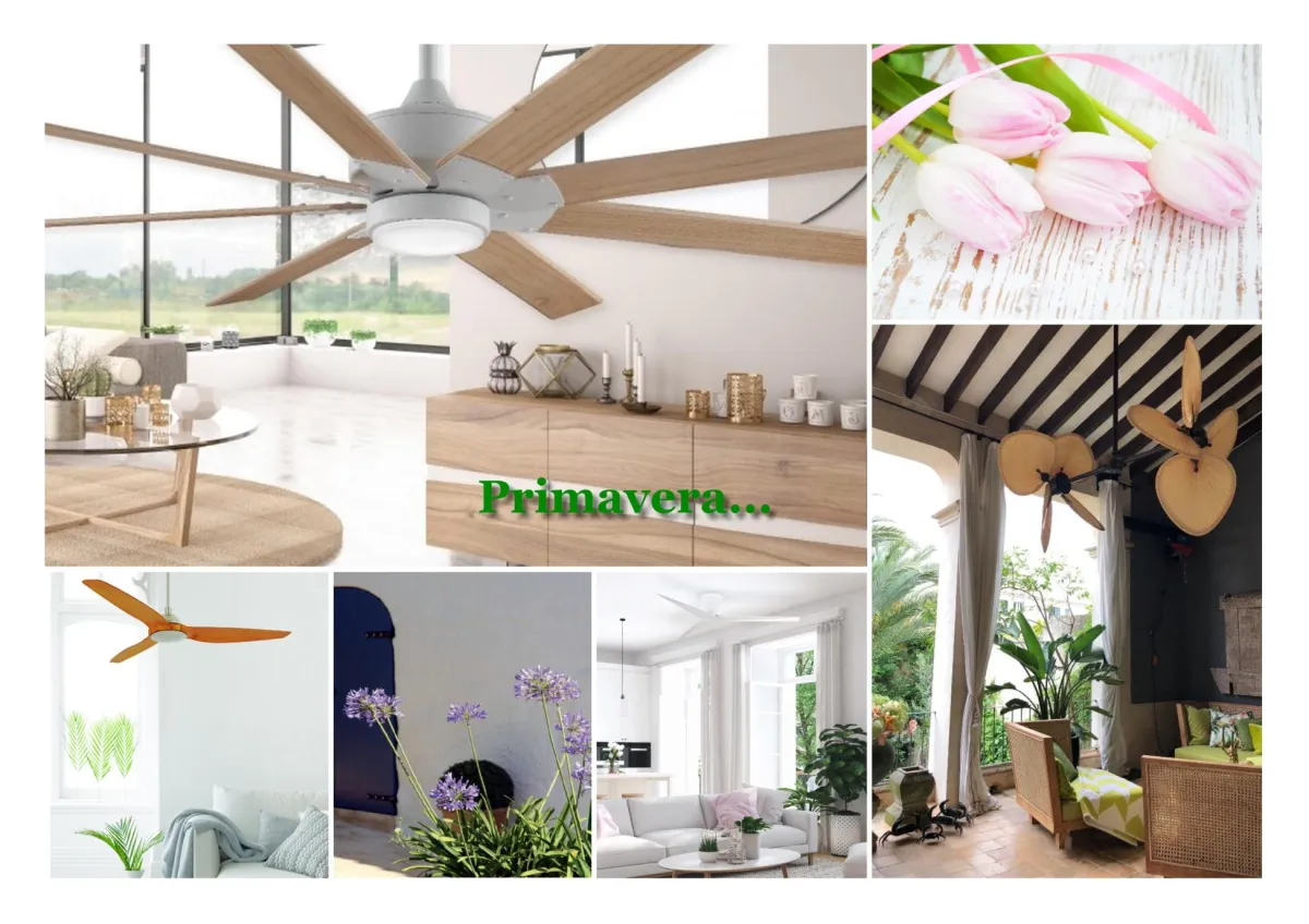 Start in den Frühling mit Ventilatoren von Casa Bruno