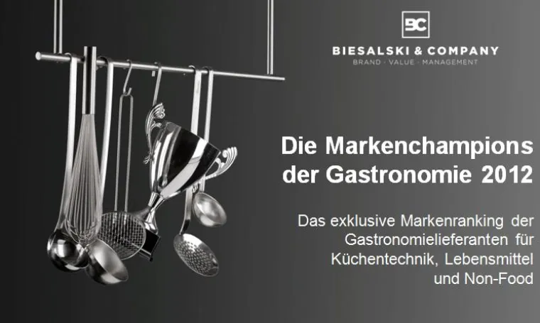 Die Markenchampions der Gastronomie 2012 Bild: Die Markenchampions der Gastronomie 2012