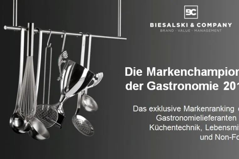 Bild: Die Markenchampions der Gastronomie 2012
