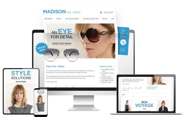 Intelligente Newsletter-Templates für wirkungsvolles E-Mail-Marketing Bild: Intelligente Newsletter-Templates für wirkungsvolles E-Mail-Marketing