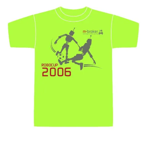 Bild: RoboCup 2006: Schüler bauen Torjäger aus Stahl und Schrauben