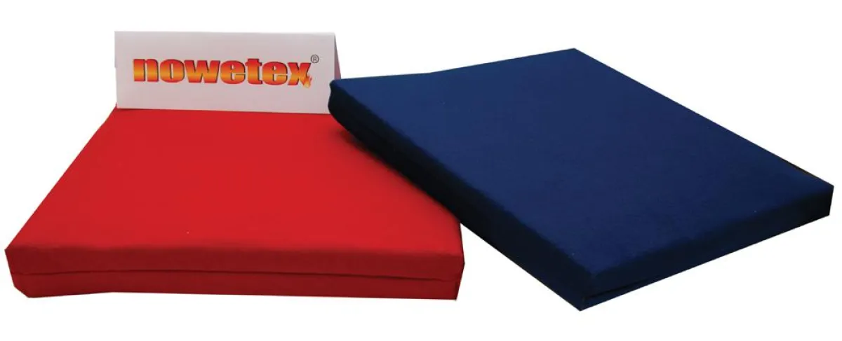 Nicht brennbares nowetex® Sitzpolster.  (Foto: GEFA Hygiene-Systeme GmbH & Co. KG)