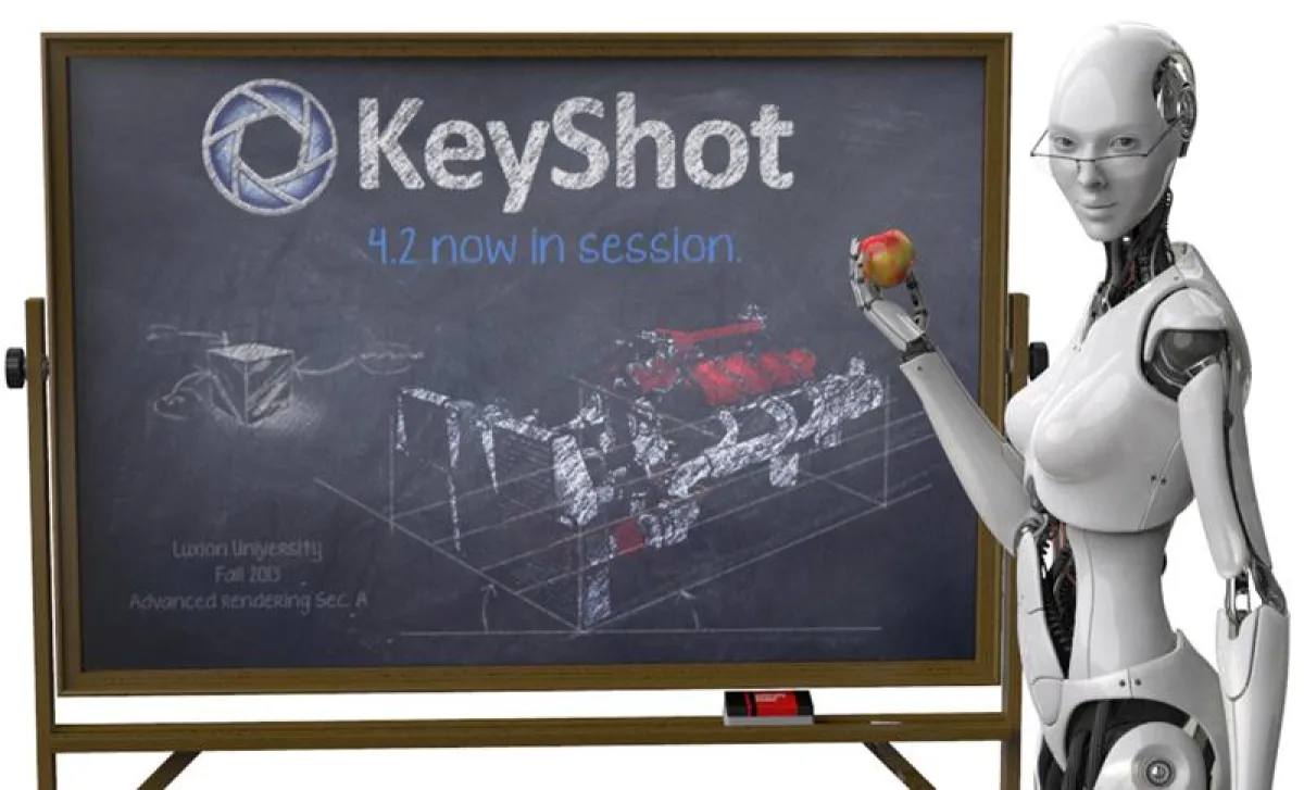 KeyShot 4.2 mit Neuerungen bei Benutzeroberfläche, Voreinstellungen und Automationsmöglichkeiten