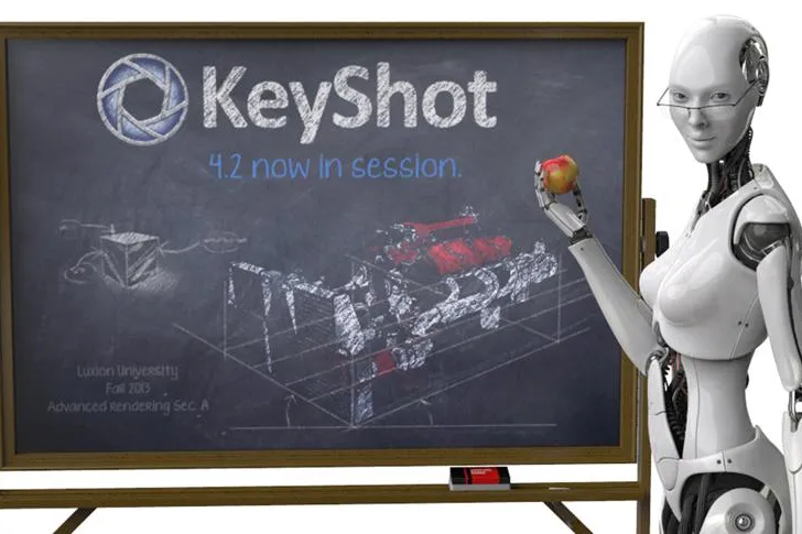 Bild: Luxion und Lino stellen Version 4.2 der 3D-Rendering Software KeyShot vor