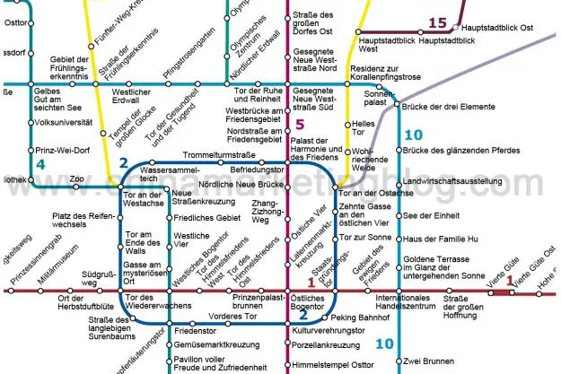 Bild: An der Apfelplantage auf der Eins Richtung Osten – Der konstruierten Alterität Chinas entgegenwirken
