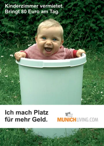 Postkartenaktion zur Fussball WM 2006: Ich mach Platz für mehr Geld Bild: Postkartenaktion zur Fussball WM 2006: Ich mach Platz für mehr Geld