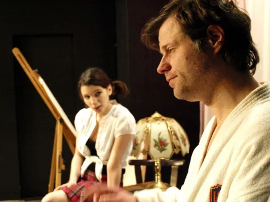 Bild: Éric-Emmanuel Schmitts Komödie „Der Freigeist" in Würzburg