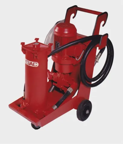 Bild: Ein mobiles oder stationäres Filtrationsgerät für Hydraulikaggregate