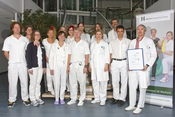 Bild: HELIOS Ostseeklinik Damp erhält VRA-Gütesiegel und ist zertifizierte Rheumaeinrichtung
