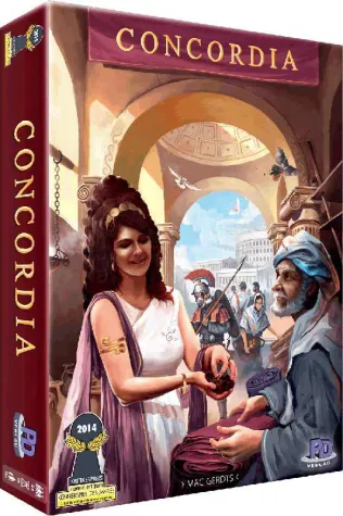 Bild: Vertriebswechsel – Brettspiel Concordia mit neuem Cover wieder da