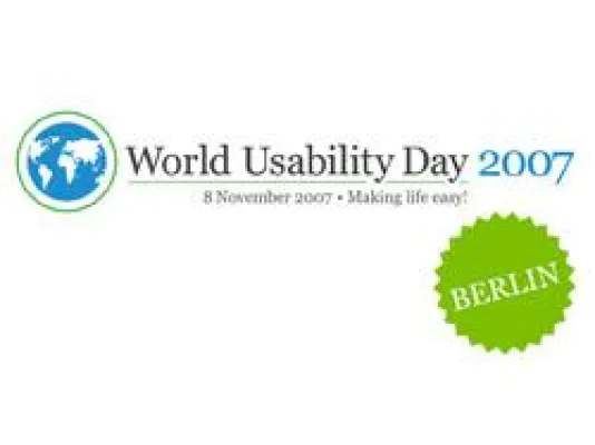 3. weltweiter Informationstag für benutzerfreundliche Technik: World-Usability-Day 2007 Bild: 3. weltweiter Informationstag für benutzerfreundliche Technik: World-Usability-Day 2007