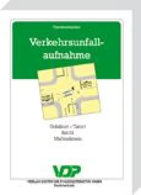 Bild: Verkehrsunfallaufnahme von Richard Taschenmacher – Fachbuch soeben in der 3. Auflage erschienen