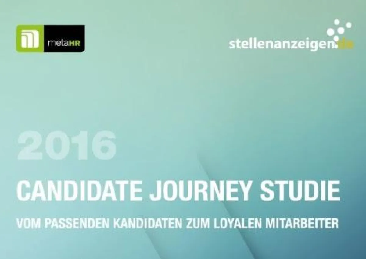 Candidate Journey Studie 2016