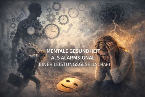 Bild: Mentale Gesundheit: Alarmsignal einer Leistungsgesellschaft, die Menschen zu Funktionseinheiten macht